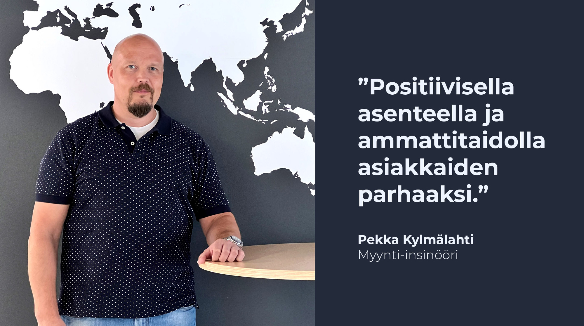 Pekka Kylmälahti, Sammetin Myynti-insinööri